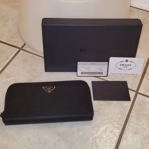 Authentic Prada Tessuto Wallet